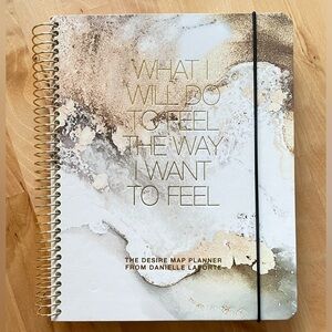 NWOT Undated Desire Map Planner from Danielle LePorte